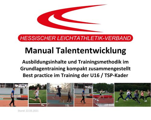 Deckblatt Manual  Manual Talententwicklung On Air - Stabhochsprung
